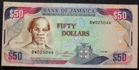 Jamaika 50 Dollars P. 73 c -