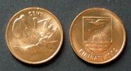 Kiribati 1 Cent 1979 S.1 / Bro / Staatswappen - Bindenfregattvögel PP 7.80 £  +  8.67 £ shipping
