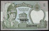 Nepal 2 Rupees P. 29 c / Sign.12 -