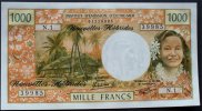 Neue Hebriden 1.000 Francs P. 20 / Billecart-Theron -