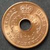 Nigeria 1 Penny S.33 / Bro / Zwei verschränkte Dreiecke -