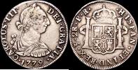 Potosí 2 Reales 1759-1788 Carlos III -