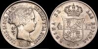 Barcelona 4 Reales 1861 1833-1868 Isabel II MBC 56.35 £  +  15.61 £ shipping