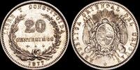  20 Centavos 1877-A America Sur VF 69.36 £  +  15.61 £ shipping