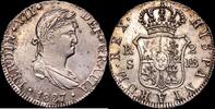 Sevilla 2 Reales 1827 1808-1833 Fernando VII MBC+ 108.37 £  +  15.61 £ shipping