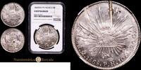 México México 8 Reales 1868 Chopmarked