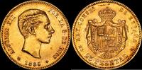 Madrid 25 Pesetas 1880 *18-80* 1874-1885 Alfonso XII EBC- 930.97 &pound;  +  21.16 &pound; shipping