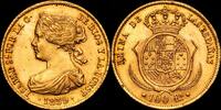 Barcelona 100 Reales 1859 1833-1868 Isabel II EBC+/SC- 994.45 &pound;  +  21.16 &pound; shipping