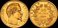 Paris-A 20 Francos 1858 Francia MBC+ 719.39 &pound;  +  21.16 &pound; shipping