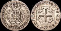 Portugal 400 Reis Cruzado 1818 Portugal MBC+ 105.79 &pound;  +  15.23 &pound; shipping