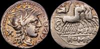 Roma Denario 116-115 a.C. REP&Uacute;BLICA MBC+ 139.65 &pound;  +  15.23 &pound; shipping