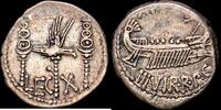 Roma Denario 32-31 a.C. IMPERIO ROMANO MBC+ 550.12 &pound;  +  21.16 &pound; shipping
