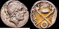 Roma Denario 48 a.C. REP&Uacute;BLICA MBC 126.95 &pound;  +  15.23 &pound; shipping