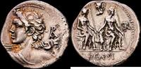Roma Denario 112-111 a.C. REP&Uacute;BLICA EBC 550.12 &pound;  +  21.16 &pound; shipping