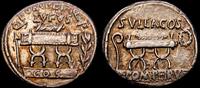 Roma Denario 54 a.C. REP&Uacute;BLICA EBC- 550.12 &pound;  +  21.16 &pound; shipping