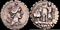 Roma Denario 81 a.C. REP&Uacute;BLICA EBC- 571.28 &pound;  +  21.16 &pound; shipping