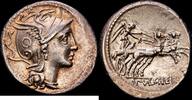 Roma Denario 110-109 a.C. REP&Uacute;BLICA EBC 571.28 &pound;  +  21.16 &pound; shipping