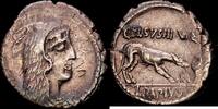 Roma Denario 45 a.C. REP&Uacute;BLICA MBC+ 719.39 &pound;  +  21.16 &pound; shipping