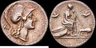 Italia Central Denario 115-114 a.C. REP&Uacute;BLICA EBC- 465.49 &pound;  +  21.16 &pound; shipping