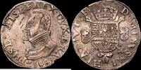 Amberes 1 Escudo 1589 1556-1598 Felipe II MBC+ 414.71 &pound;  +  15.23 &pound; shipping