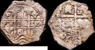 Potos&iacute; (Bolivia) 1 Real 1680 1665-1700 Carlos II ss 224.28 &pound;  +  15.23 &pound; shipping