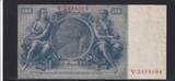 Deutsches Reich, Drittes Reich, 100 Reichsmark 1935 Ro.176b, DEU-211b, Zwischenform, Udr.-Bst. B Serie: V, VF+,