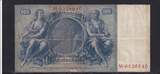 Deutsches Reich, Drittes Reich, 100 Reichsmark 1935 Ro.176b, DEU-211b, Zwischenform, Udr.-Bst. G Serie: M, F IV+,