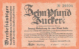 Deutsches Reich, Mecklenburg-Vorpommern, 10 Pfund Zucker Stralsund, Stralsunder und Barther Zuckerfabrik, -