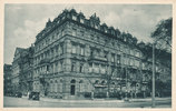 Deutschland, Baden-Württemberg, Ansichtskarte, Mannheim,Bahnhof Hotel, -