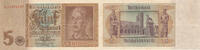 Deutsches Reich, Drittes Reich 5 Reichsmark Ro.179b, KN 8stellig, -