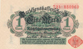 Deutsches Reich, Kaiserreich, 1 Mark 1914 Ro.51b ohne Unterdruck, Siegel... 4.32 £ Tax included +  6.06 £ shipping