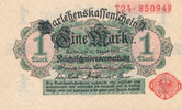 Deutsches Reich, Kaiserreich, 1 Mark 1914 Ro.51b ohne Unterdruck, Siegel... 3.46 £ Tax included +  6.06 £ shipping