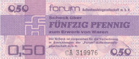 Deutschland,DDR, 50 Pfennig Ro.367a Forumscheck -