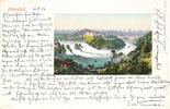 Schweiz Ansichtskarte, Rheinfall, -