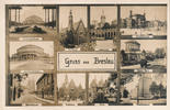 Deutsches Reich, Schlesien, Ansichtskarte Breslau, -