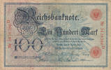 Deutsches Reich,Kaiserreich, 100 Mark 1903 Serie:D, Unterdruckbuchstabe:... 6.92 £ Tax included +  6.06 £ shipping