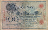 Deutsches Reich,Kaiserreich, 100 Mark 1903 Serie:C, Unterdruckbuchstabe:... 4.32 £ Tax included +  6.06 £ shipping