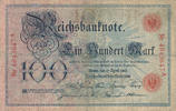Deutsches Reich,Kaiserreich, 100 Mark 1903 Serie:A, Unterdruckbuchstabe:... 3.46 £ Tax included +  6.07 £ shipping