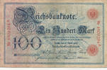 Deutsches Reich,Kaiserreich, 100 Mark 1903 Serie:A, Unterdruckbuchstabe:... 5.20 £ Tax included +  6.07 £ shipping