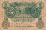 Deutsches Reich,Kaiserreich, 50 Mark Serie:C,Udr.Bst.R, -