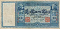 Deutsches Reich,Kaiserreich, 100 Mark -