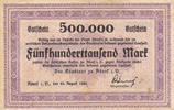 Deutsches Reich,Sachsen, 500000 Mark Adorf,Stadt, -