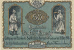 Deutsches Reich,Sachsen, 50 Pfennig Auerbach, Amtshauptmannschaft, -