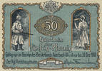 Deutsches Reich,Sachsen, 50 Pfennig Auerbach, Amtshauptmannschaft, -