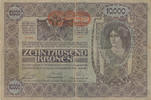 Österreich, 10000 Kronen II.Auflage, -