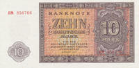 Deutschland,DDR, 10 Mark Ro.350a Serie:HM, -