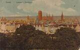 Deutsches Reich,Danzig, Ansichtskarte Danzig,Totalansicht, -