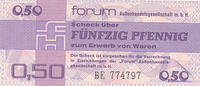 Deutschland,DDR, 50 Pfennig Ro.367a Serie:BE, -