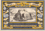Deutsches Reich,Sachsen, 1/2 Rentenmark Baustein, Cranzahl,Sportplatzbau, -
