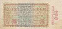 Deutsches Reich, Weimarer Republik, 100 Milliarden Mark Ro.130a,DEU-161a, Firma rot: BK, -